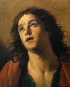Giuseppe Vermiglio Painting of John the Baptist oil painting on canvas